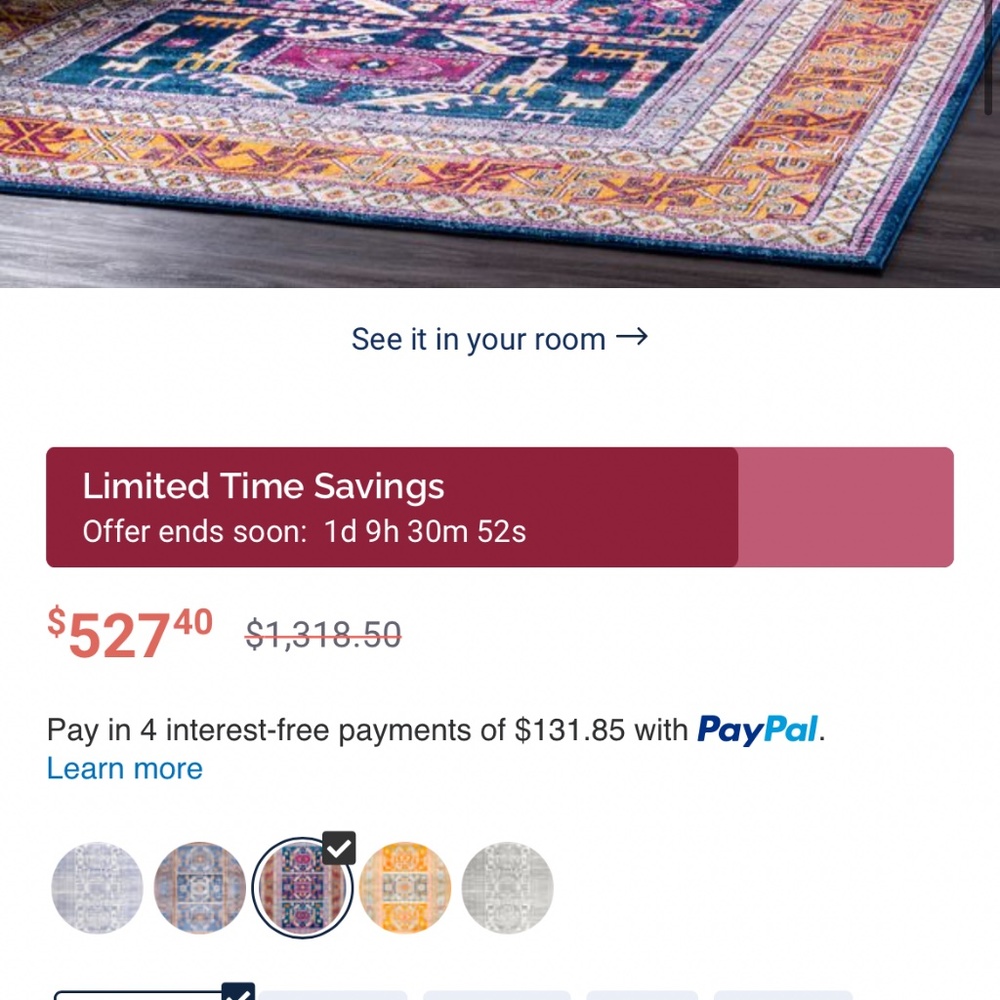 Area rug